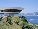 Contemporary Art Museum, Niteroi, Rio De Janeiro, Brazil, South America Fotografie-Druck von Marco Simoni