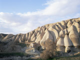 Undulating Cliffs of Soft Volcanic Ash, Uchisar, Cappadocia, Anatolia, Turkey, Eurasia Photographic Print by Marco Simoni