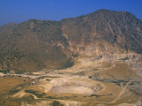 View of Stefanos Crater and Mountains, Nisyros (Nisiros) (Nissyros), Dodecanese Islands, Greece Photographic Print by Marco Simoni
