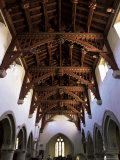 Bere Regis Parish Church Roof, Dorset, England, United Kingdom Photographic Print by R Mcleod