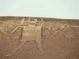 Giant of the Atacama, Petroglyph, Chile, South America Photographic Print by R Mcleod