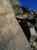 Petroglyphs, Santa Fe County, New Mexico, USA Photographic Print by Michael Snell Petroglyphs, Santa Fe County, New Mexico, USA Photographic Print by Michael Snell