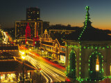 Holiday Lights, Country Club Plaza, Kansas City, Missouri, USA Photographic Print by Michael Snell