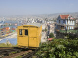 Funicular, Valparaiso, Chile, South America Photographic Print by Michael Snell