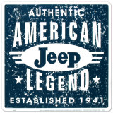 Jeep Plaque en métal