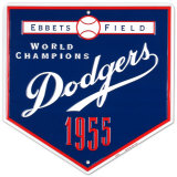 Dodgers-1955 Tin Sign