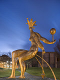Sculpture Outside Te Manawa, the Science Centre and Manawatu Museum, Palmerston North, North Island Photographic Print by Don Smith