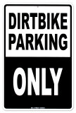 Dirtbike Parking Blechschild
