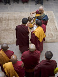 Tibetan Buddhist Ceremony to Celebrate New Year, Samtenling Monastery, Bodhnath, Kathmandu, Nepal Photographic Print by Don Smith
