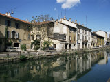 Canal at Porta Ticinese, Naviglio Grande, Milan, Lombardy, Italy Photographic Print by Sheila Terry