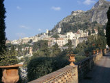 Taormina from the Public Gardens, Island of Sicily, Italy, Mediterranean Photographic Print by Sheila Terry Taormina from the Public Gardens, Island of Sicily, Italy, Mediterranean Photographic Print by Sheila Terry