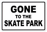 Skate Park Cartel de chapa