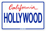 Hollywood Blechschild