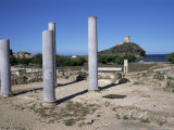 Roman Town, Nora, Sardinia, Italy Photographic Print by Sheila Terry