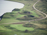 Skefilsholar, Pseudocraters, Lake Myvatn, Iceland, Polar Regions Photographic Print by Tony Waltham