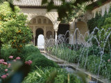 The Canal Court of the Generalife Gardens in May, Granada, Andalucia, Spain Photographic Print by Nedra Westwater