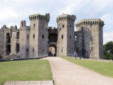 Raglan Castle, Gwent, Wye Valley, Wales, United Kingdom Photographic Print by Sheila Terry