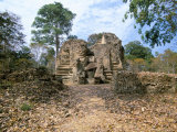 Pre-Ankorian Site of Sambor Prei Kuk, Prasat Sambor Complex, Kompong Thom, Cambodia Photographic Print by Jane Sweeney
