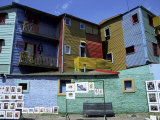 Paintings, La Boca, Buenos Aires, Argentina, South America Photographic Print by Jane Sweeney