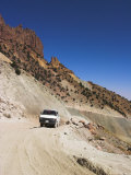 Minibus on Subzak Pass, Between Herat and Maimana, Afghanistan Photographic Print by Jane Sweeney