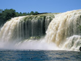 El Sapito Waterfall, Canaima National Park, Unesco World Heritage Site, Venezuela, South America Photographic Print by Jane Sweeney