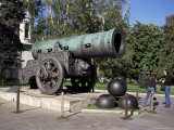 Tsar Cannon, Cast in 1586, Wtih 890Mm Bore, Kremlin, Moscow, Russia Photographic Print by Tony Waltham