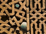 Decoration on the Remains of a 12th Century Ghorid Arch, Friday Mosque, Herat, Afghanistan Photographic Print by Jane Sweeney