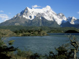 Lake Pehoe, Torres Del Paine National Park, Chile, South America Photographic Print by Jane Sweeney