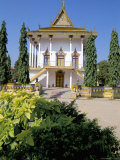 The Silver Pagoda, Royal Palace, Phnom Penh, Cambodia, Indochina, Southeast Asia Photographic Print by Jane Sweeney