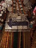 Detail of Silver Ornaments on Festival Dress of a Miao Woman, Langde, Guizhou Province, China Photographie par Jane Sweeney