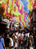 Dazhalan Jie Market, Beijing, China Photographic Print by Tony Waltham