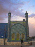 Amputee Outside the Shrine of Hazrat Ali, Mazar-I-Sharif, Afghanistan Photographic Print by Jane Sweeney