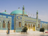 The Shrine of Hazrat Ali, Who was Assassinated in 661, Mazar-I-Sharif, Balkh Province, Afghanistan Photographic Print by Jane Sweeney
