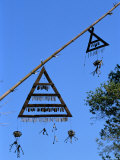 Spirit Gate, Nam Ded Mai Akha Village, Muang Sing, Laos, Indochina, Southeast Asia Photographic Print by Jane Sweeney