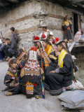 Kalash Women, Upper North Territory, Pakistan Lámina fotográfica por Doug Traverso