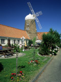 Village Pub and Windmill, St. Mary, Jersey, Channel Islands, United Kingdom Photographic Print by Ruth Tomlinson