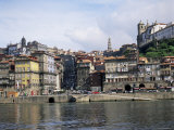 Riverfront, the Douro River, Oporto (Porto), Portugal Photographic Print by I Vanderharst