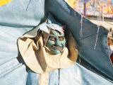 Mardi Gras Parade Member, Carnival, Nice, Alpes-Maritimes, Cote d'Azur, Provence, France Photographic Print by Ruth Tomlinson