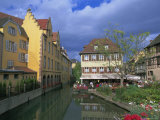 Waterway in Petite Venise, Colmar, Haut-Rhin, Alsace, France Photographic Print by Ruth Tomlinson