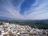 View Over Village Rooftops to Distant Snow-Capped Mountains, Olvera, Cadiz Area, Andalucia, Spain Photographic Print by Ruth Tomlinson View Over Village Rooftops to Distant Snow-Capped Mountains, Olvera, Cadiz Area, Andalucia, Spain Photographic Print by Ruth Tomlinson