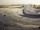 Rivers and Fjords Begin to Freeze in November, Tromso, Arctic, Norway, Scandinavia Photographic Print by D H Webster