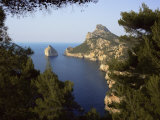 View to Isla Colomer from Formentor Peninsula, Majorca, Balearic Islands, Spain Photographic Print by Ruth Tomlinson
