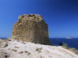 Clifftop Ruin at the Punta De L'Escaleta, Benidorm, Valencia, Spain Photographic Print by Ruth Tomlinson