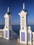 View to Benidorm Island from the Balcon Del Mediterraneo, Costa Blanca, Valencia, Spain Photographic Print by Ruth Tomlinson