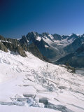 View Across the Vallee Blanche, Aiguille Du Midi, Chamonix, Haute-Savoie, Rhone-Alpes, France Photographic Print by Ruth Tomlinson