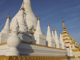 Pagoda at Maha Aungmye Bonzan Monastery, Ancient City of Inwa (Ava), Mandalay, Myanmar (Burma) Photographic Print by Jane Sweeney