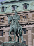 Equestrian Statue of Gustav Adolfs, Stockholm, Sweden, Scandinavia Photographic Print by Julia Thorne