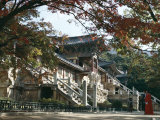 Exterior of Pulguksa Temple, Unesco World Heritage Site, Kyongju, South Korea, Korea Photographie par Adina Tovy