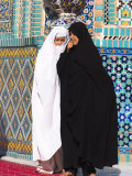 Pilgrims at the Shrine of Hazrat Ali, Who was Assassinated in 661, Mazar-I-Sharif, Afghanistan Photographic Print by Jane Sweeney