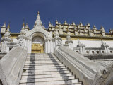 Atumashi Kyaung Orginally Built by King Mindun in 1857, Mandalay Photographic Print by Jane Sweeney